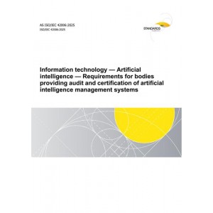 AS ISO/IEC 42006:2025